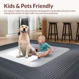 Dynamic Monochrome Checkered Illusion(Black)