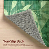 Contemporary Plush Swirl Motif(Green)