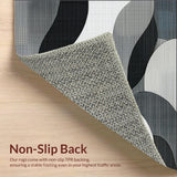 Dynamic Abstract Wavy Circles(Black)