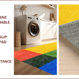 Ultra Soft Area Rug, Non Slip, Stain Resistant, Washable Area Rugs for Living Room, Bedroom, Machine Washable Pastel Girls Bedroom Rug(Orange)