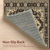 Intricate Area for Wooden Steps Beige Brown(Beige)