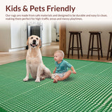 Contemporary Green Patterned Elegance(Green)