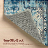 Artistic Woven Geometric Motif(Blue)