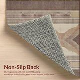 Elegant Multicolored Linear Design(Beige)