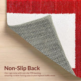 Bold Red and White Sporty Elegance(Red)