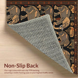 Luxe Monochrome Nature Scene(Black)