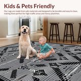 Artistic Monochrome Diamond Arrangement(Black)