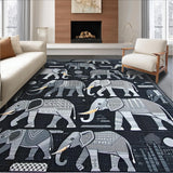 Contemporary Monochrome Wildlife Design(Gray)