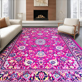 Elegant Fuchsia Abstract Geometry(Pink)