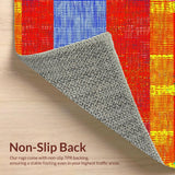 Bold Abstract Flowing Stripes(Red)