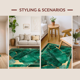 Vibrant Green and Gold Fusion(Green)