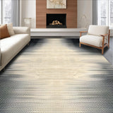 Ultra Soft Area Rug, Non Slip, Stain Resistant, Washable Area Rugs for Living Room, Bedroom, Luxury Leopard Skin Sophistication(Beige)