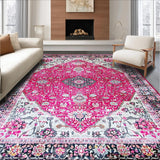 Eclectic Hot Pink Textured Elegance(Pink)