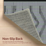 Striking Ogee Patterned Accent(Black)
