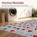 Unique Abstract Heart Inspired Accent(Red)
