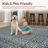 Contemporary Linear Motif(Blue)