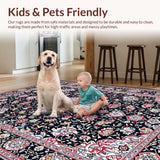 Chic Graphical Hexagonal Motif(Black)