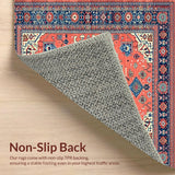 Cozy Vintage Ogee Design Vibe(Red)