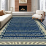 Contemporary Beige Ogee Composition(Blue)
