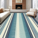 Sophisticated High Contrast Stripe Design(Beige)