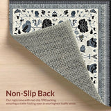 Chic Monochrome Floral Design(Ivory)