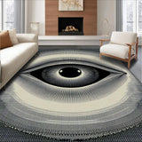 Evil Eye Abstract Geometric Style(Black)