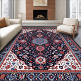 Elegant Floral Blue Tones(Blue)
