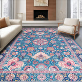 Artful Mixed Hue Textile Design(Blue)