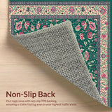 Rich Emerald Rustic Charm Motif(Green)