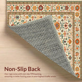 Contemporary Warm Floral Fusion(Beige)