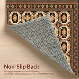 Beige Octagon Rustic Style(Red)