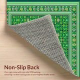 Playful Rustic Plaid Design(Green)