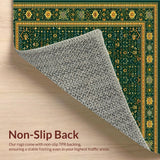 Elegant Geometric Green Elegance(Green)