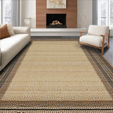 Ultra Soft Area Rug, Non Slip, Stain Resistant, Washable Area Rugs for Living Room, Bedroom, Vibrant Rustic Animal Print Design(Beige)