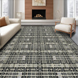 Striking Lattice in Neutral Palette(Black)