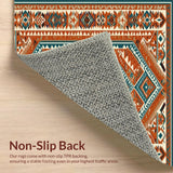 Lively Tribal Tiled Decoration(Red)