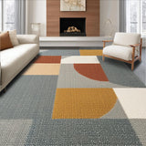 Ultra Soft Area Rug, Non Slip, Stain Resistant, Washable Area Rugs for Living Room, Bedroom, Modern Thin Area Rug for Dining Table Decor(Gray)
