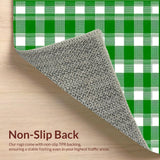 Chic White and Green Layered Motif(Green)