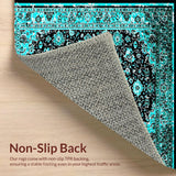 Whimsical Tiled Vintage Look(Blue)