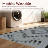 Striking Ogee Patterned Accent(Black)