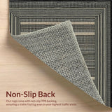 Elegant Multicolored Braided Motif(Beige)