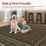 Bold Black Modern Symmetry(Black)