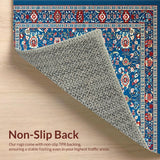 Elegant Multicolor Coastal Motif(Blue)