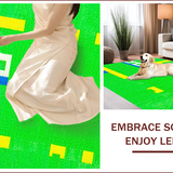 Vibrant Cityscape Adventure Mat(Green)