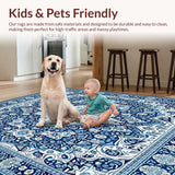 Royal Damask Kitchen Area(Blue)