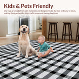 Elegant Striped Black and White Aesthetic(Black)