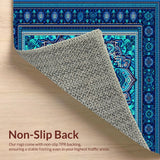 Bold Geometric Circular Artwork(Blue)