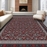 Chic Vintage Lattice Artistry(Red)