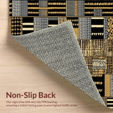 Cozy Earthy Tones Texture(Black)