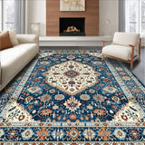 Luxe Denim Infused Rustic Charm(Blue)